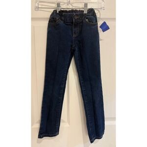 The Children's Place Skinny Jeans Dark Wash Adjustable‎ Waist Size 6